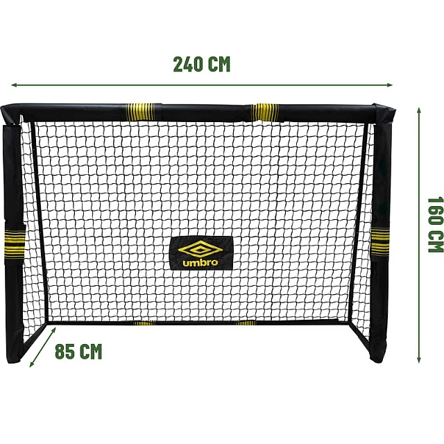 Γκολ ποδοσφαίρου Umbro 240x160x85