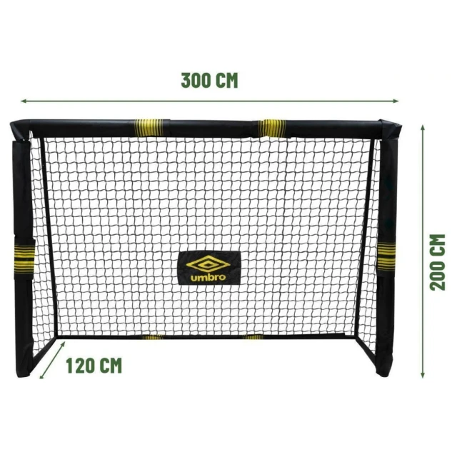 Τερματικό ποδοσφαιρικό τέρμα Umbro 300x200x120
