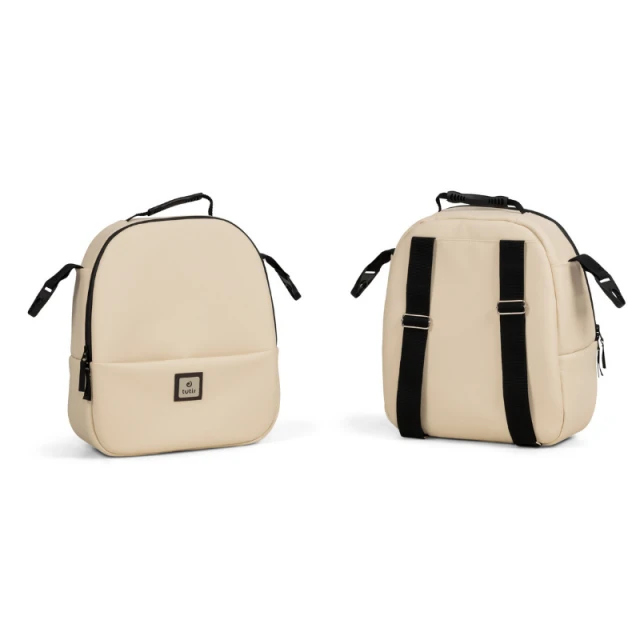 Tutis VIVA 5+ Δερμάτινο καρότσι μωρού 2 σε 1 086 Βανίλια