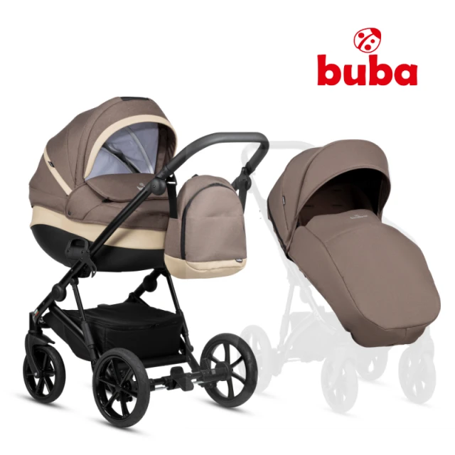Buba ZAZA2 2-σε-1 καρότσι 024 Coffee Brown