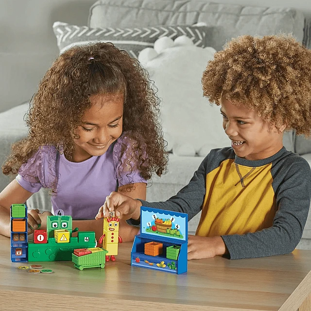 Πόροι εκμάθησης Numberblocks Mini Market Set - Collect and Learn