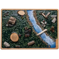 Nowa Szkola Αισθητηριακό πάνελ Δάσος, 50 x 35 cm