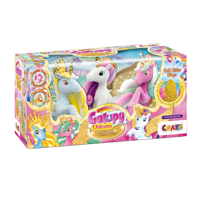 Σετ ειδώλια, Craze, Unicorn, 3 τεμάχια