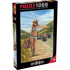 Γυναίκα στην Αμερική - παζλ 1000 τεμαχίων