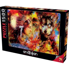 Λύκος - παζλ 1500 τεμαχίων