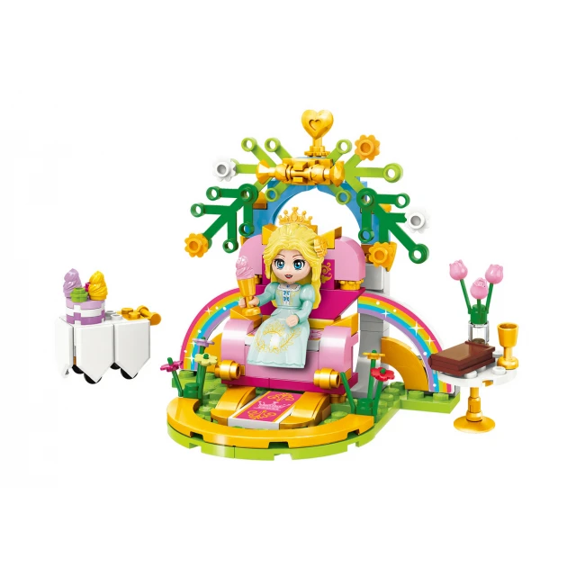 Κατασκευαστής, Qman, Rainbow Throne, 146 κομμάτια