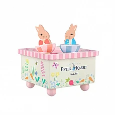 Ξύλινο Μουσικό Κουτί - Peter Rabbit, Pink