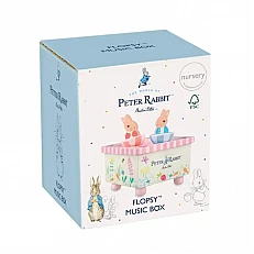 Ξύλινο Μουσικό Κουτί - Peter Rabbit, Pink