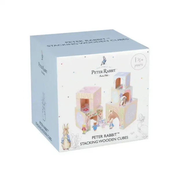Ξύλινοι κύβοι στοίβαξης - Peter Rabbit (FSC®)