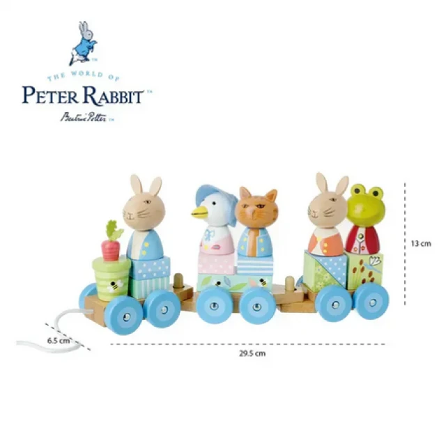 Ξύλινο τρένο - Peter Rabbit (FSC®)