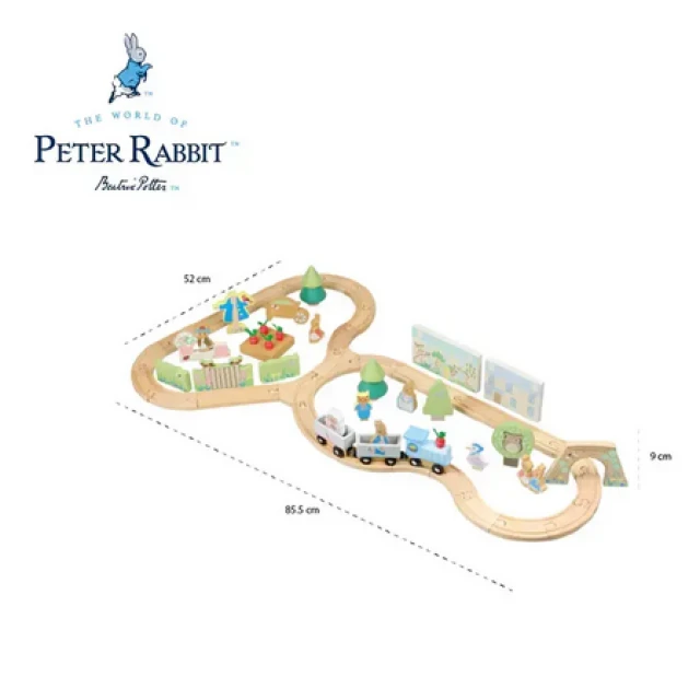 Σετ τρένου - Peter Rabbit (FSC®)