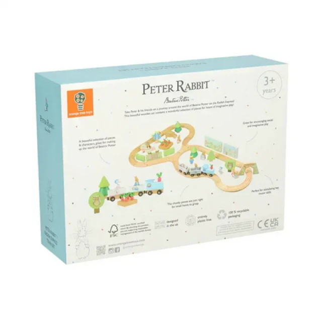 Σετ τρένου - Peter Rabbit (FSC®)