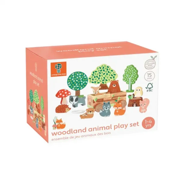 Ζώα Goskari με καρότσι - Woodland (FSC®)