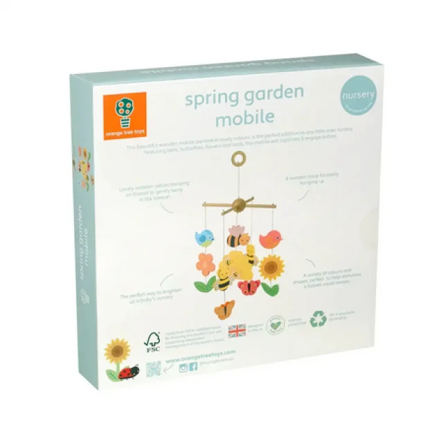 Ξύλινο κρεμαστό παιχνίδι Garden - Spring Garden