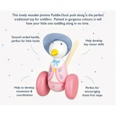 Σπρωχτό παπάκι «Jemima Puddle-Duck» - Peter Rabbit™