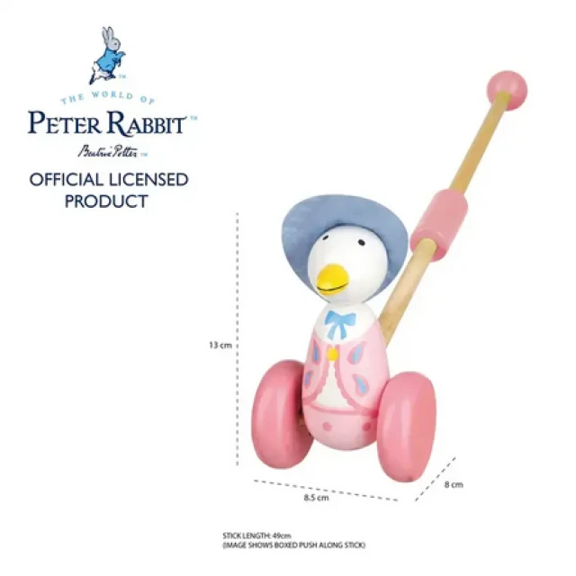 Σπρωχτό παπάκι «Jemima Puddle-Duck» - Peter Rabbit™