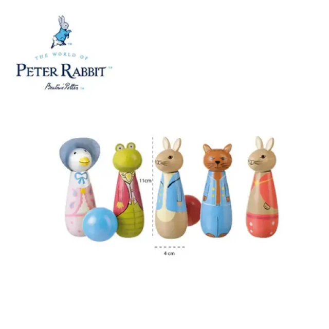 Ξύλινο μπόουλινγκ - Peter Rabbit™