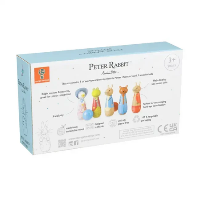 Ξύλινο μπόουλινγκ - Peter Rabbit™