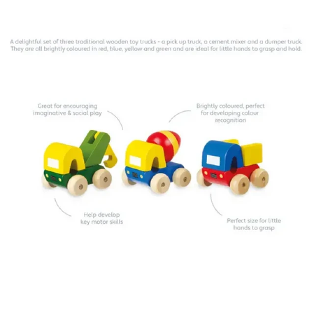 Μηχανήματα κατασκευών, 3 εξαρτημάτων - Οχήματα