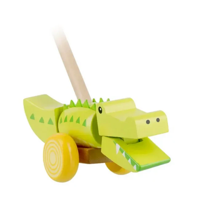 Ξύλινο έμβολο Crocodile - Ζώα της Ζούγκλας