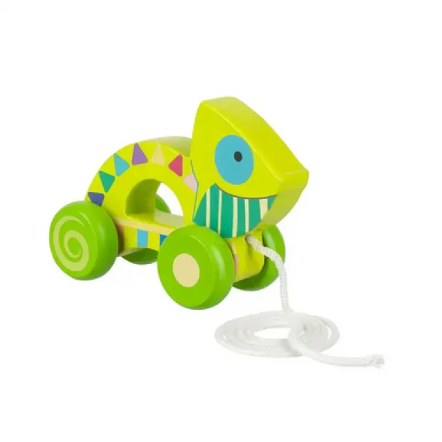 Chameleon Pull Toy - Ζώα της Ζούγκλας
