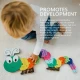 Μεγάλο Ξύλινο Παζλ Caterpillar - Ζώα