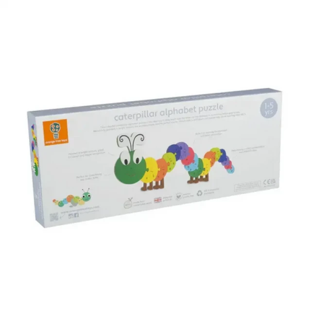 Μεγάλο Ξύλινο Παζλ Caterpillar - Ζώα