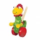 Wooden Plunger "Jolly Dinosaur" - Δεινόσαυροι