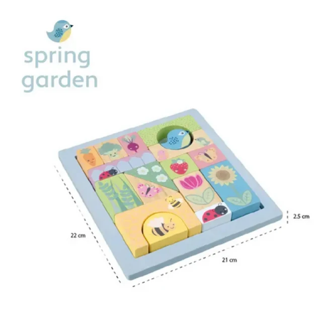 Μπλοκ παζλ Garden - Spring Garden