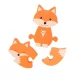Ξύλινο παζλ Foxes - Woodland Animals