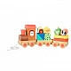 Wooden Pull Train Sorter - Woodland Animals