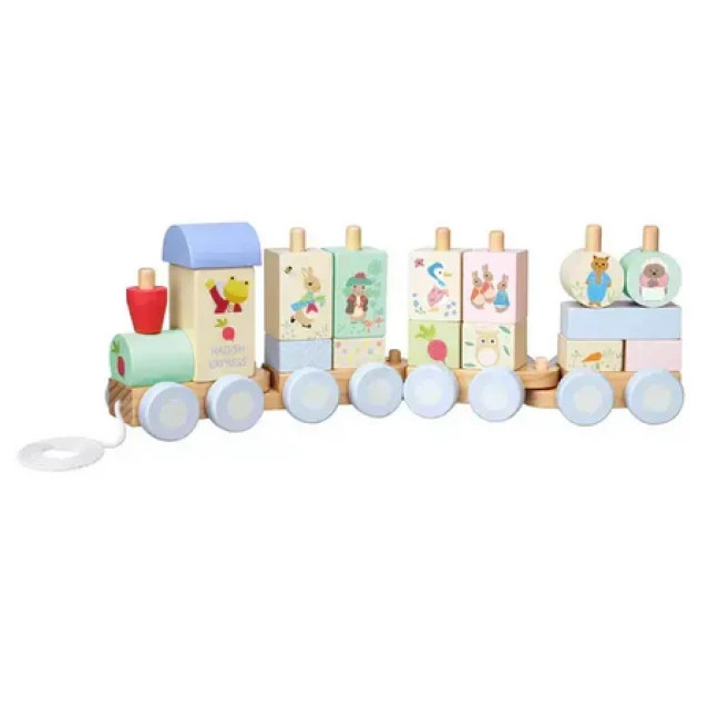 Τρένο με ξύλινα κορδόνια - Peter Rabbit™ Radish Express