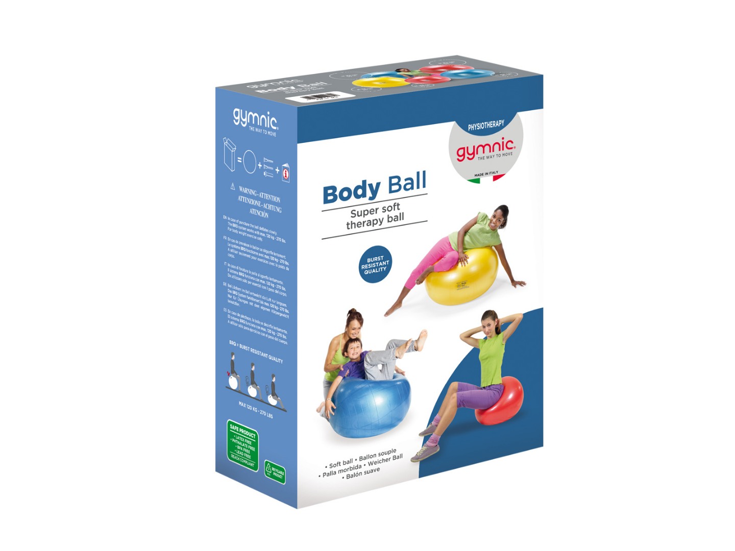 Gymnic Body Ball 95cm μπλε