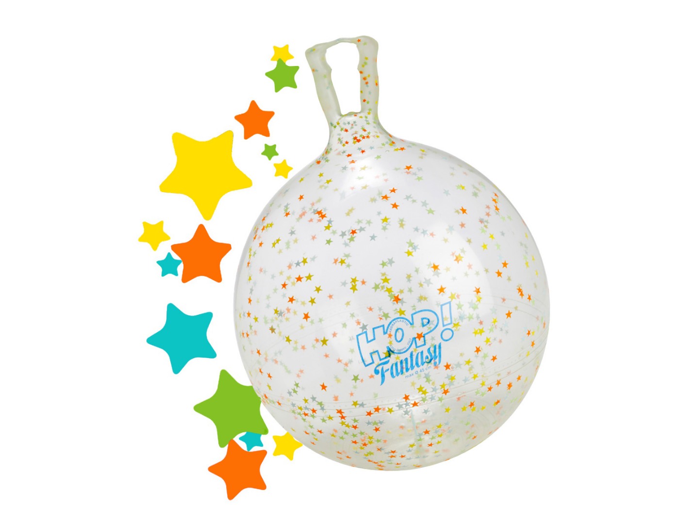 Jumping ball Hop Fantasy 45cm, 5+ ετών