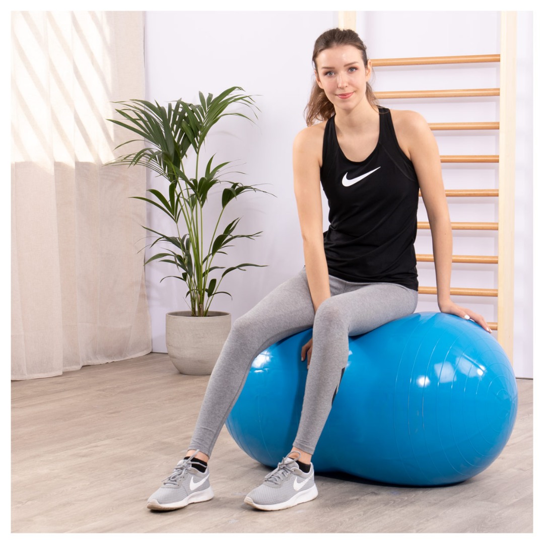 Μπάλα γυμναστικής φυστίκι Ρολό Physio 70 cm