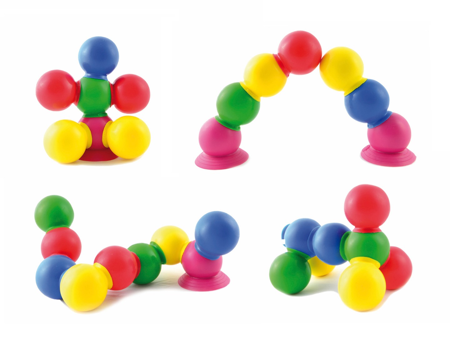 Thera Bolly – σετ 28 τμχ. βεντούζες διαφορετικών χρωμάτων μπάλες