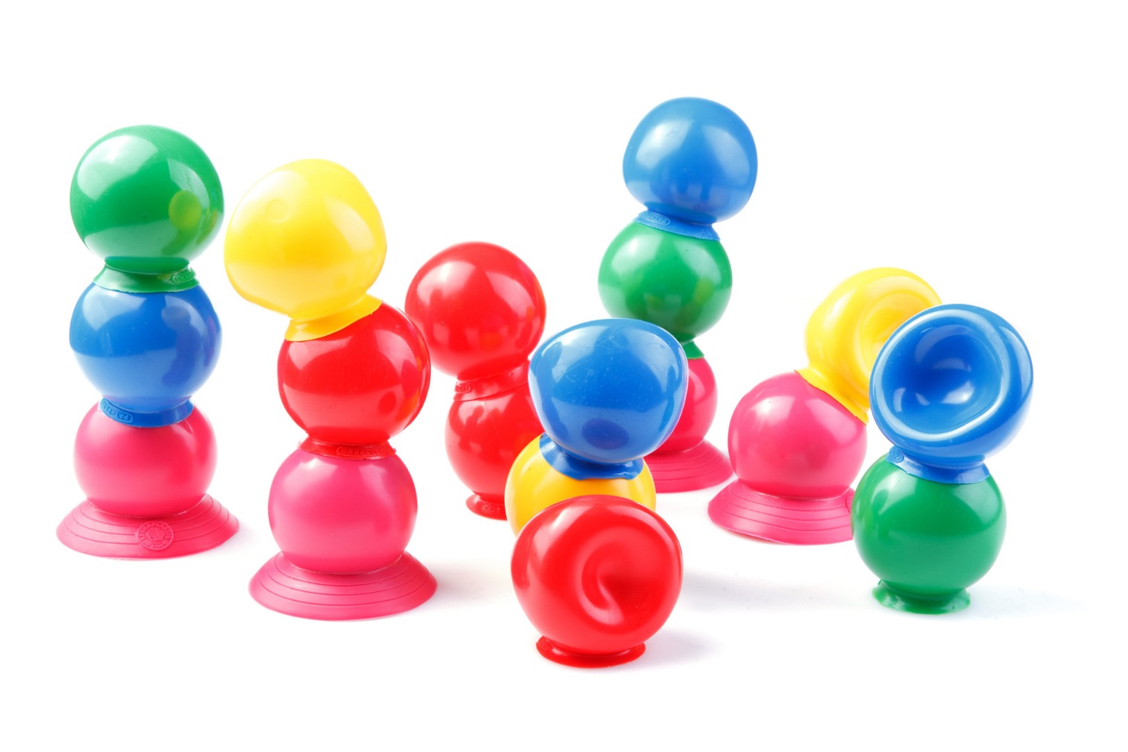Thera Bolly – σετ 28 τμχ. βεντούζες διαφορετικών χρωμάτων μπάλες