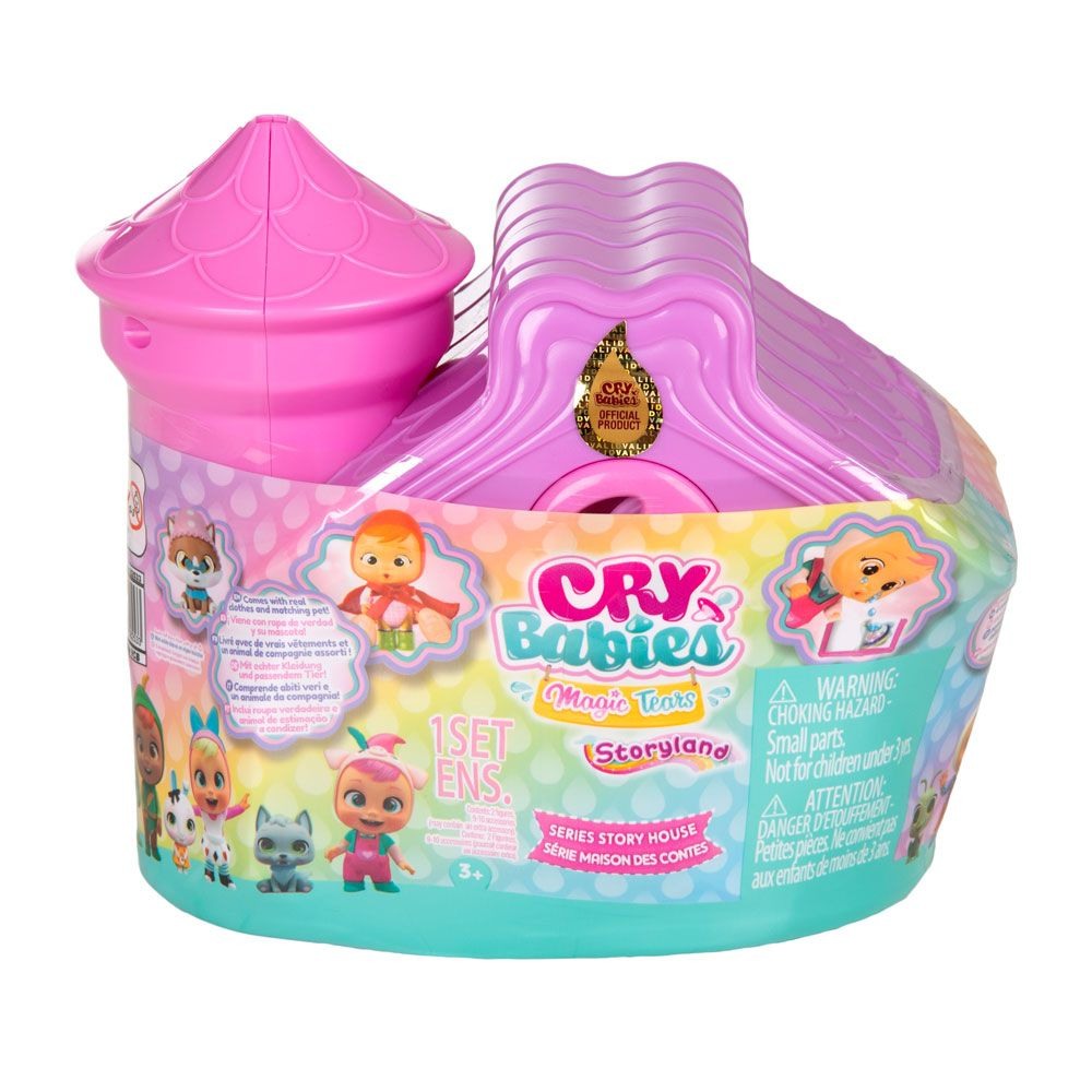 Μίνι κούκλα CRYBABIES MAGIC TEARS STORYLAND με δάκρυα σε σπίτι