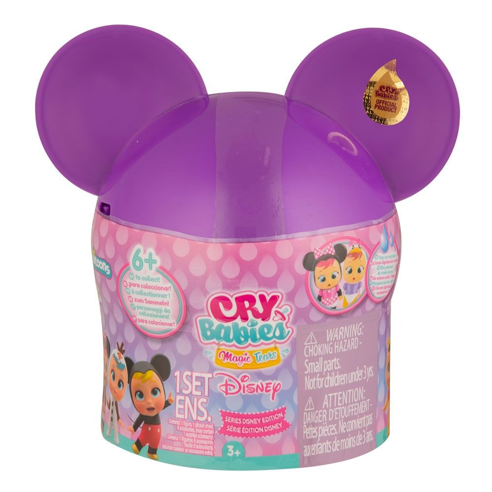Μίνι κούκλα με δάκρυα CRYBABIES MAGIC TEARS χαρακτήρες της DISNEY