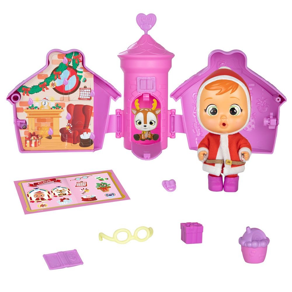 Μίνι κούκλα CRYBABIES MAGIC TEARS STORYLAND με δάκρυα σε σπίτι