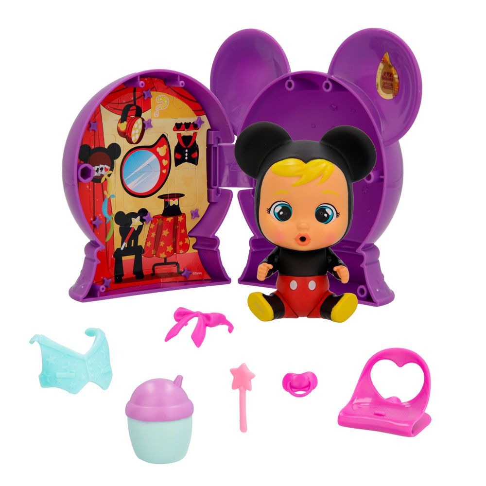 Μίνι κούκλα με δάκρυα CRYBABIES MAGIC TEARS χαρακτήρες της DISNEY