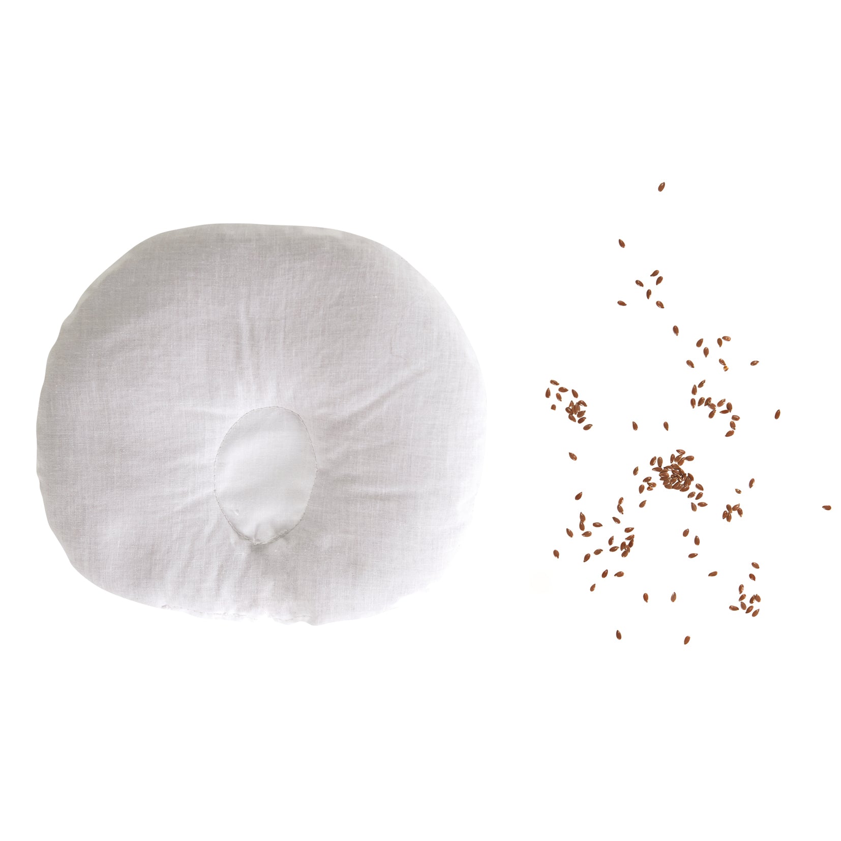 P'Tit Panda βιολογικό μαξιλάρι για καλά στρογγυλεμένο κεφάλι Candide
