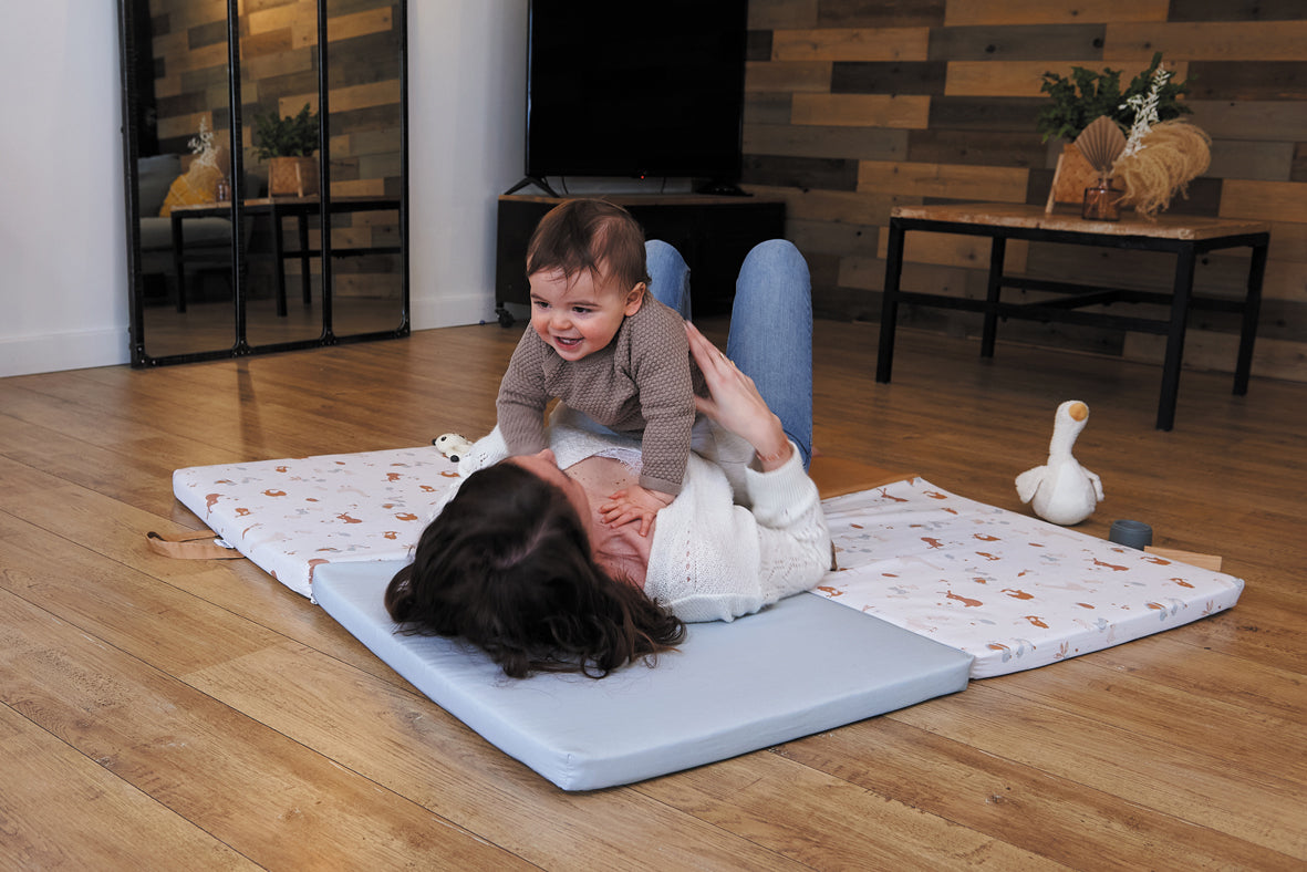 Smart Mat 3 In 1 - Play Mat, Movable Mattress And Barbaron, Small Farmer Tineo