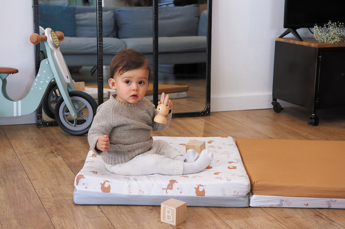 Smart Mat 3 In 1 - Play Mat, Movable Mattress And Barbaron, Small Farmer Tineo