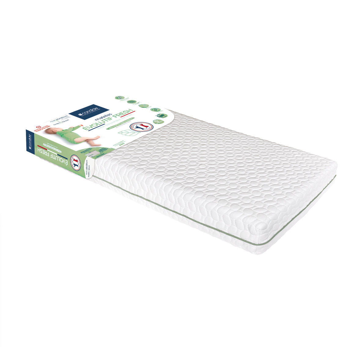 Στρώμα Evolutif Fresh 60X120Cm (12cm Πάχος) Candide