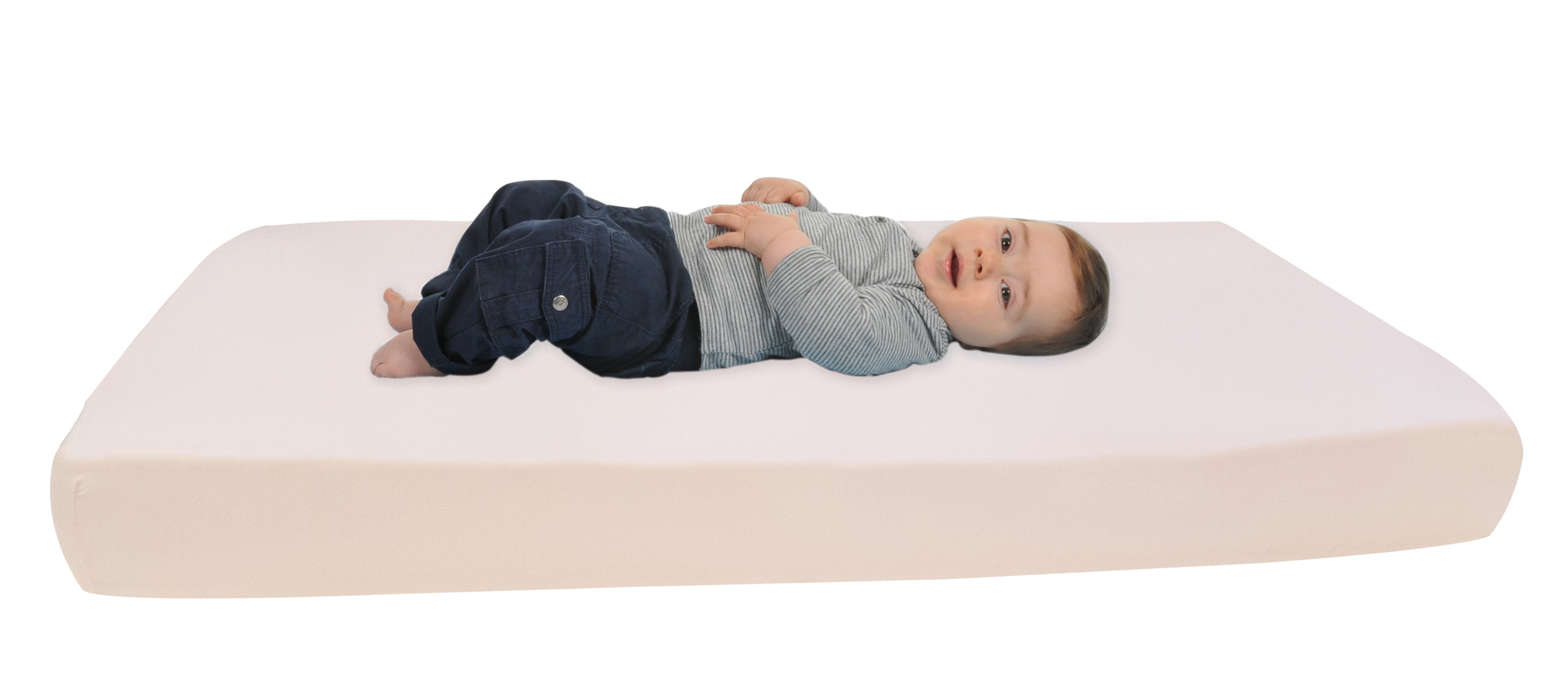 Σεντόνι Με Ελαστικό Ανοιχτό Ροζ 60X120Cm Candide