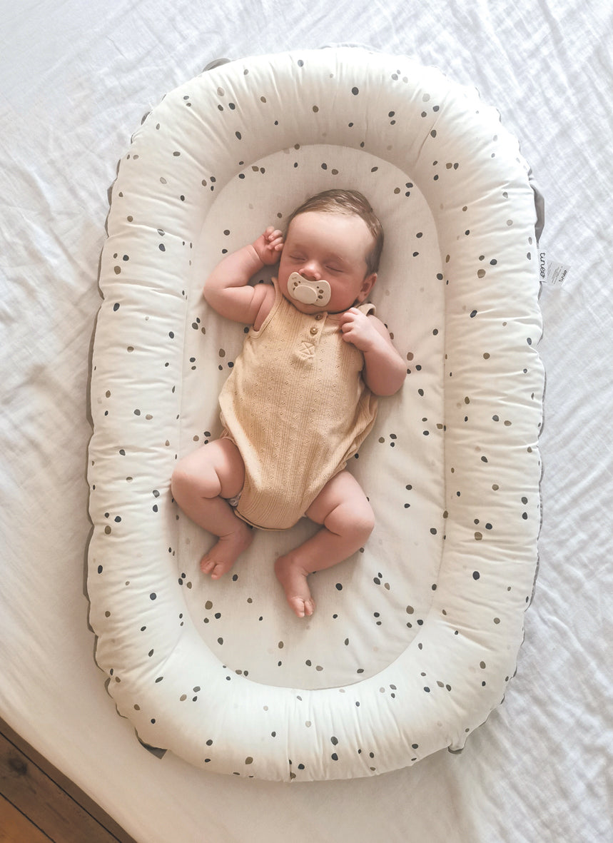 Βρεφική Φωλιά με 2 άτομα Μπεζ 95x60cm Tineo