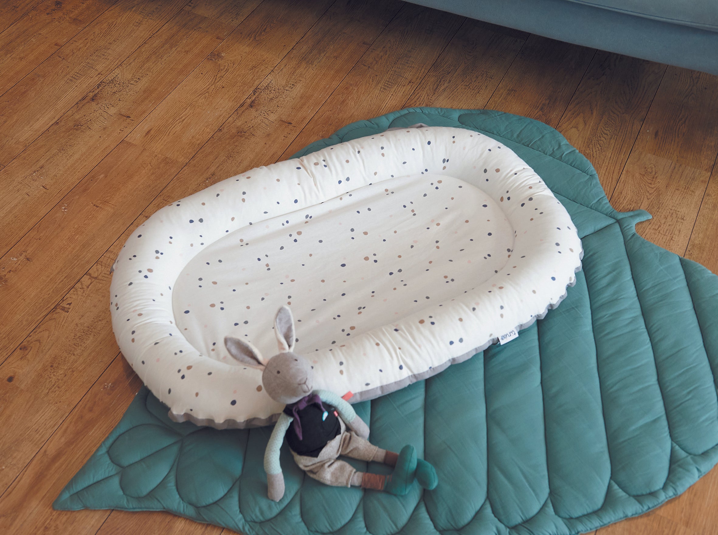 Βρεφική Φωλιά με 2 άτομα Μπεζ 95x60cm Tineo