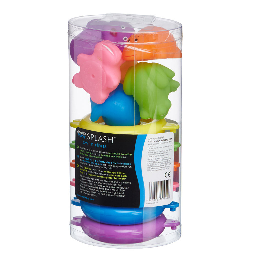 Βρεφικά δαχτυλίδια μπάνιου Vital