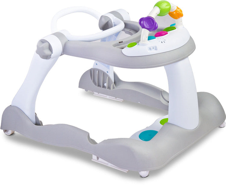 Проходилка, Бънджи  и Уокър Bounce Сив цвят Caretero Toyz